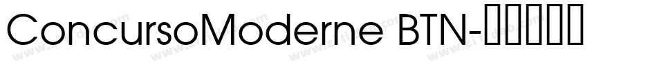 ConcursoModerne BTN字体转换
